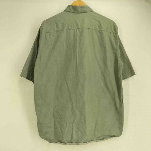 オーラリー AURALEE 22SS WASHED FINX HERRINGBONE HALF SLEEVED SHIRTS メンズ JPN:4